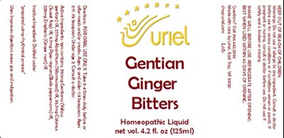 Gentian Ginger Bitters Liquid - Gentian Ginger Bitters Liquid